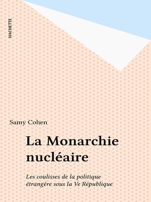 cover image of La Monarchie nucléaire